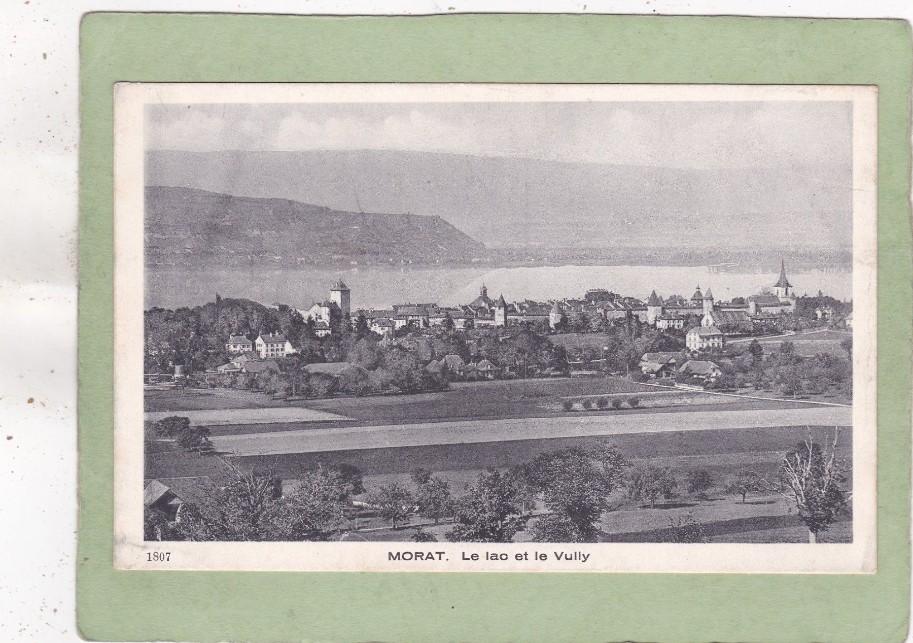 Ansichtskarten: Morat Murten Le lac et le Vully – Gebraucht aus Herisau von Lisegrat2008