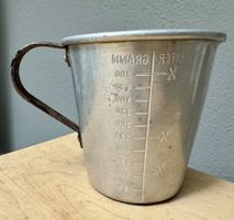 Alter Alu Messbecher vintage 5 dl - KNORR