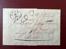 1 enveloppe datée 29 juillet 1844