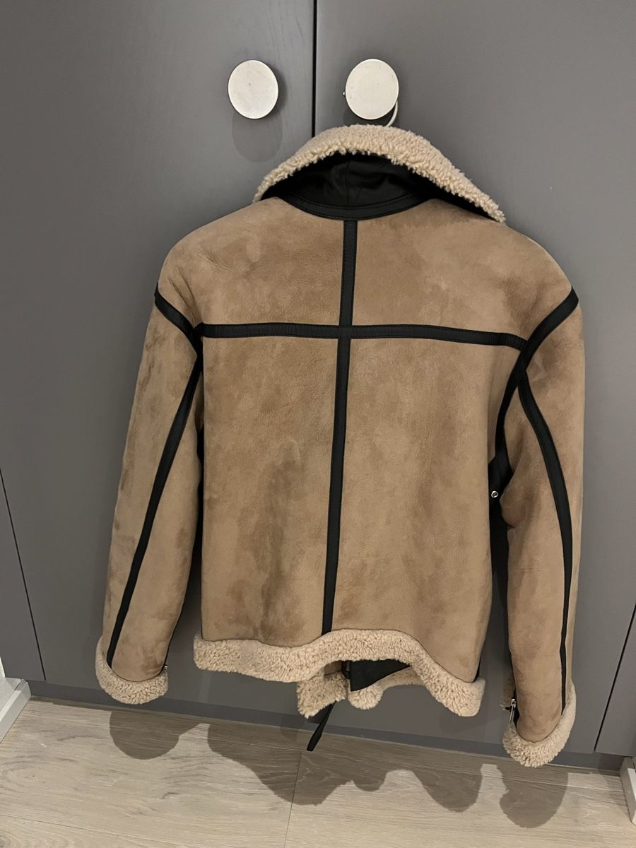 Victoria Beckham Giacche: Victoria Beckham Lammfell Lederjacke Gr. 38 – Usato da Schönenberg ZH venduto da mobalux1 1