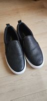 Lauren Ralph Gr. 39 HADDLEY TUMBLED LEATHER SLIP-ON Sneaker