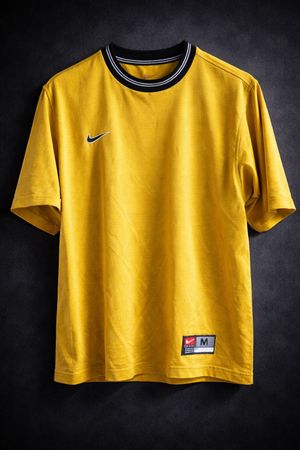 Y2K Gelbes Nike Shirt (2000er/90er) Vintage | retro M