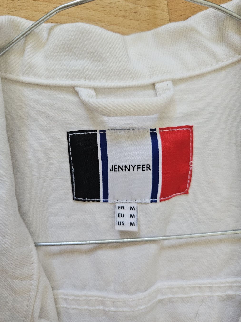 Jacken: Jennyfer Jeansjacke Weiss Grösse M  – Gebraucht aus Urdorf von Colina 1