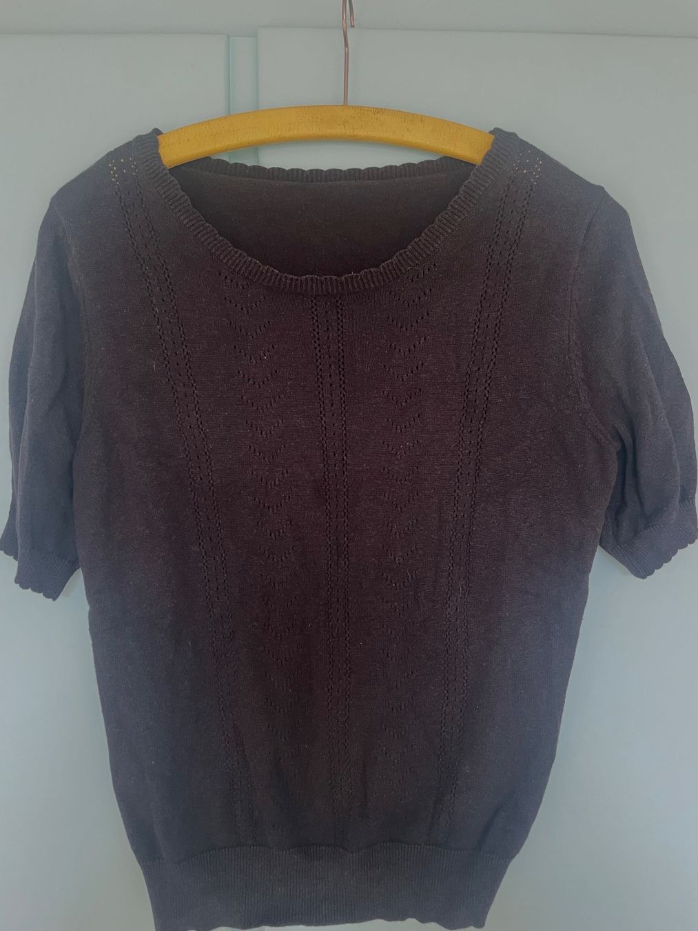 Tops: Strickshirt Baumwolle – Gebraucht aus bern von frauschenk
