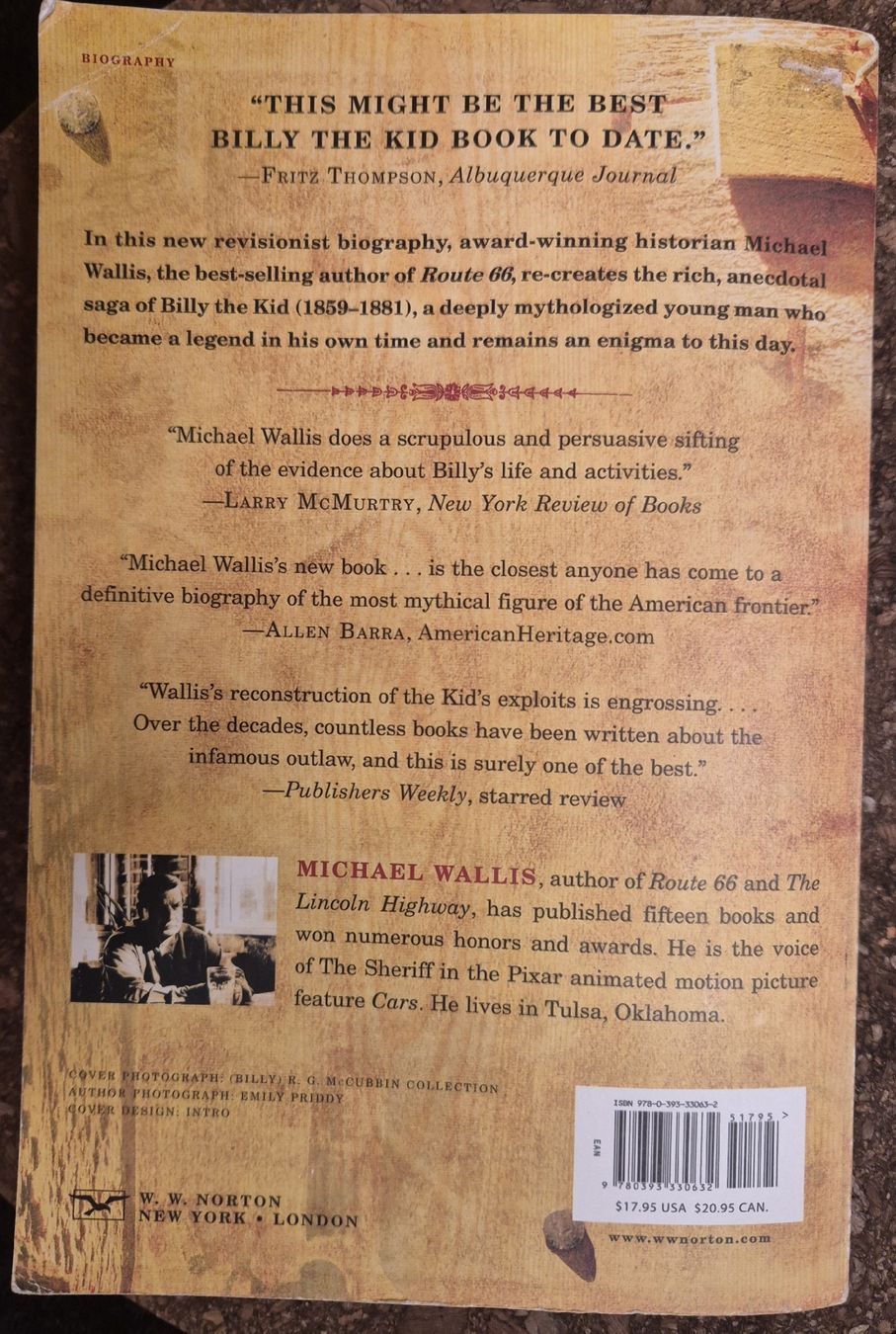 Bücher: Billy the Kid: The Endless Ride, Michael Wallis, – Gebraucht aus Halten von GiMu.84 1