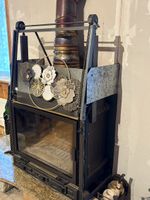Cheminée à bois de salon avec 2 possibilités d’ouverture