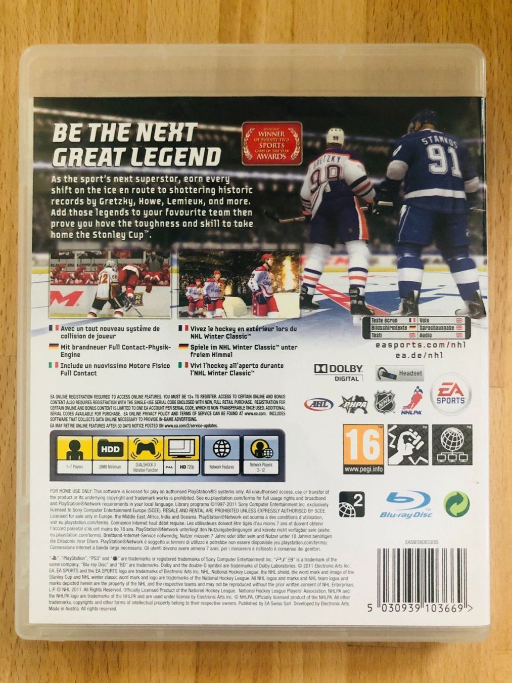 Sony Giochi: NHL 12 - PS 3 – Usato da Nussbaumen AG venduto da Pika-Shop 1