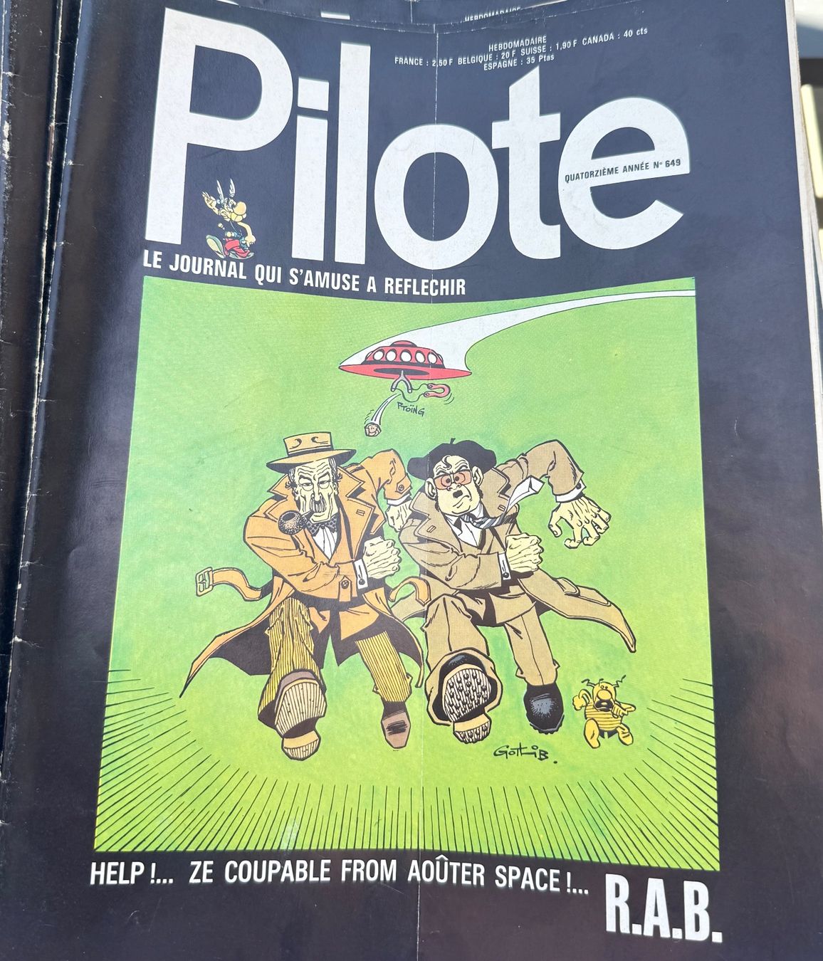 Riviste & Magazine: Lot de 15 magazines Pilote - 1972 – Usato da Denges venduto da peumens 8