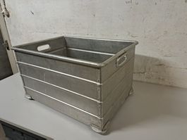 Edak Alukiiste Metallbox Vintage Lagerbehälter Transport