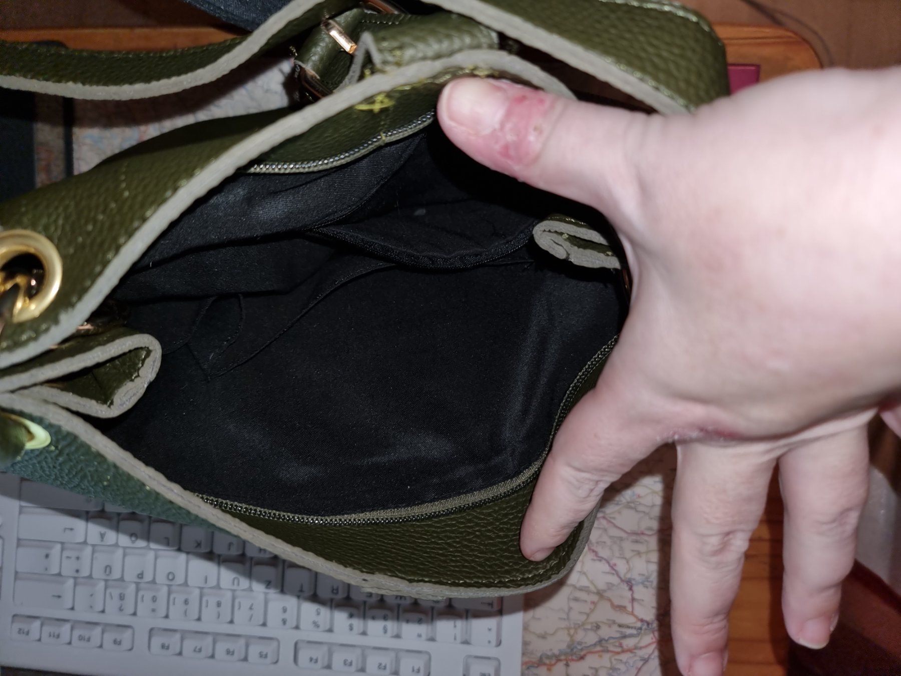 Borse da donna: Donna Tasche Oliv – Usato da Au SG venduto da nme82 2