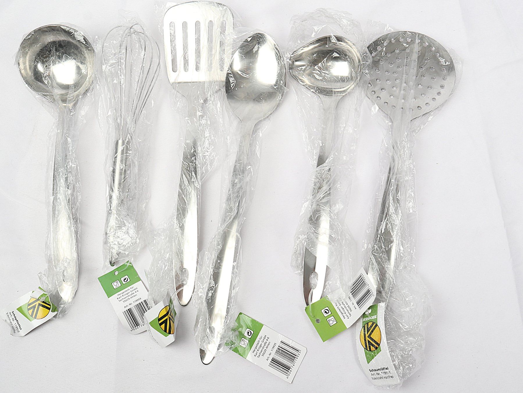 Bestecksets: KRÜGER KKÜ Küchenhelfer-Set – Neu (gemäss Beschreibung) aus Steinen von Restwert_Steinen