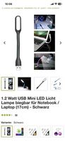 Flexible USB LED-Lampe  NEU & OVP
