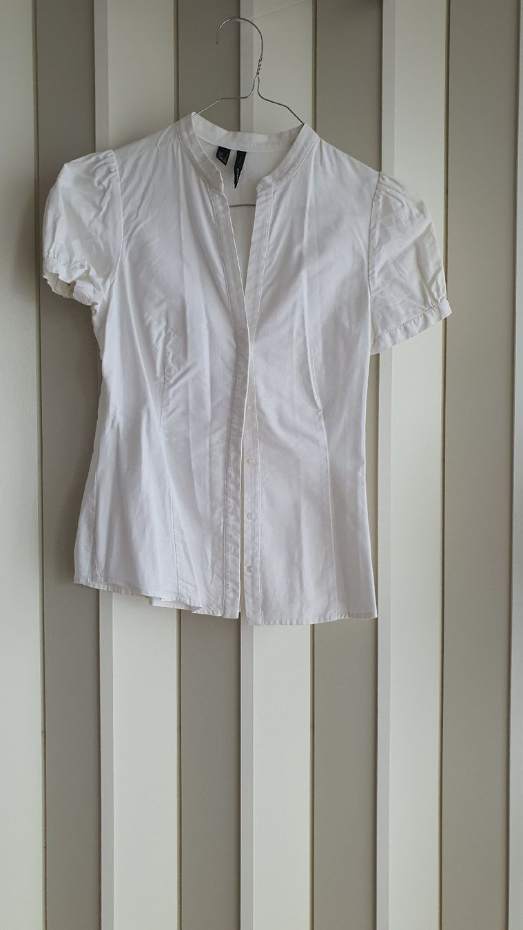 Camicette: Damen business Bluse weiss gr.S – Nuovo (secondo la descrizione) da Wädenswil venduto da sos_6vlx