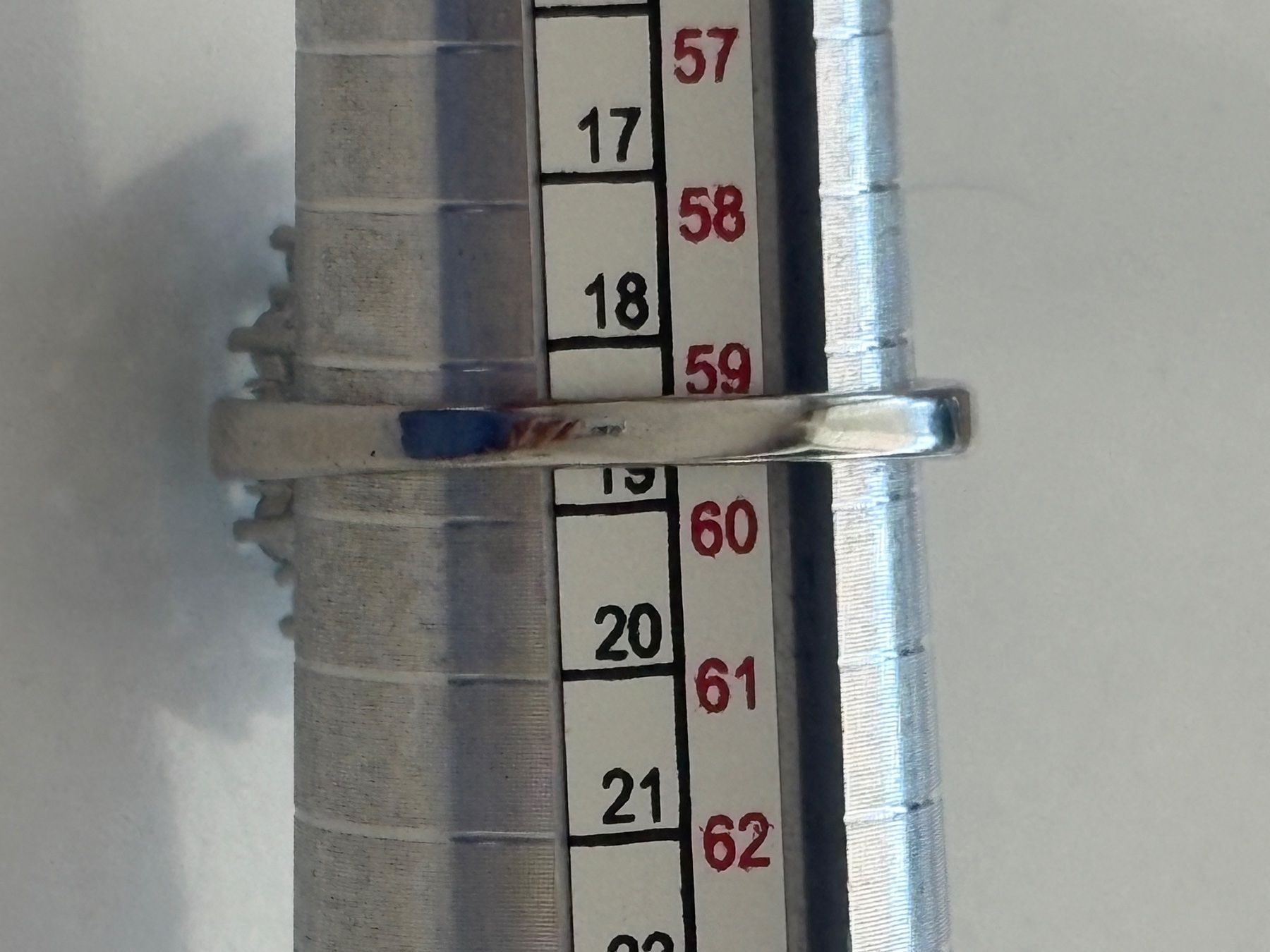 Ringe: Luxus Elegante Gr.19/9 Ring Farbe: Silber /Blau – Neu (gemäss Beschreibung) aus Biel-Bienne von Roserosse13 5