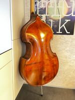 E. Wilfer 3/4 Kontrabass, vollmassiv, Bassgeige, Double Bass