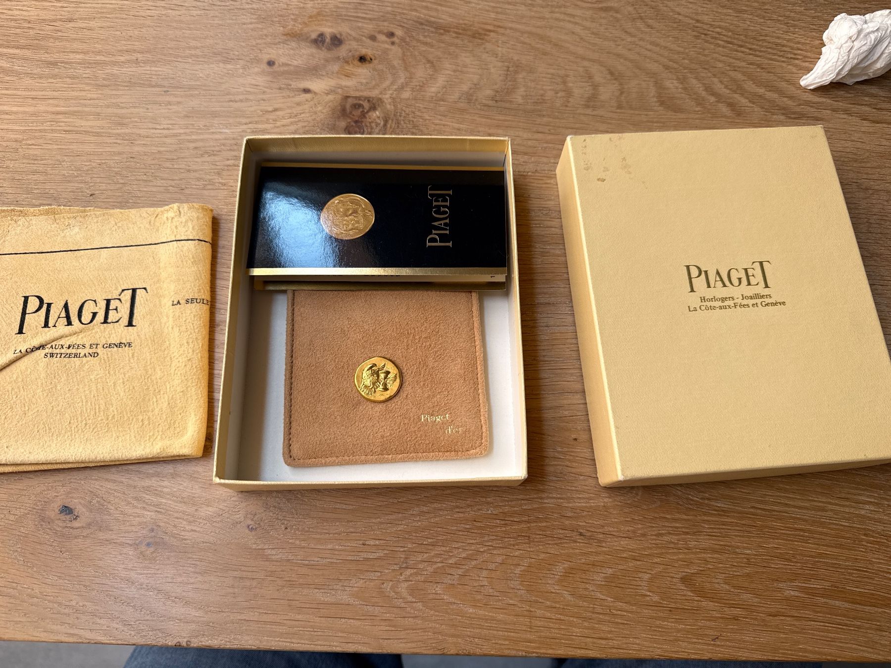 Medaglie: 1 Piaget d’or Hans Erni – Usato da Fleurier venduto da salar 4