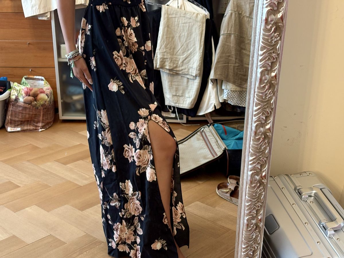 Vestiti: Elegantes Abendkleid mit Schlitz – Usato da Zürich venduto da ric_r96d 2