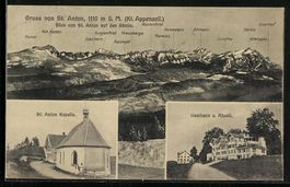 St. Anton, St. Anton Kapelle, Gasthaus z