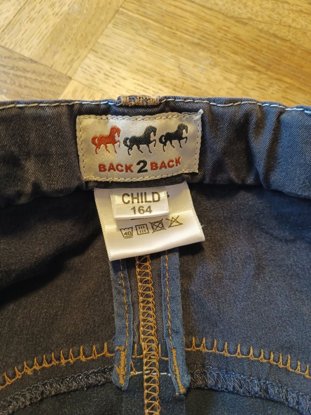 Pantaloni: Back 2 Back Reithose Gr 164 Kinder braun – Usato da Oberhofen Thun'see venduto da cri_6md2 1