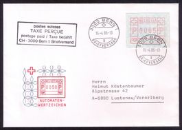 ATM 5Aa_5Alllb_ERSTES FRÜHDATUM !_FD-Brief 16.4.86 BERN 1 !!