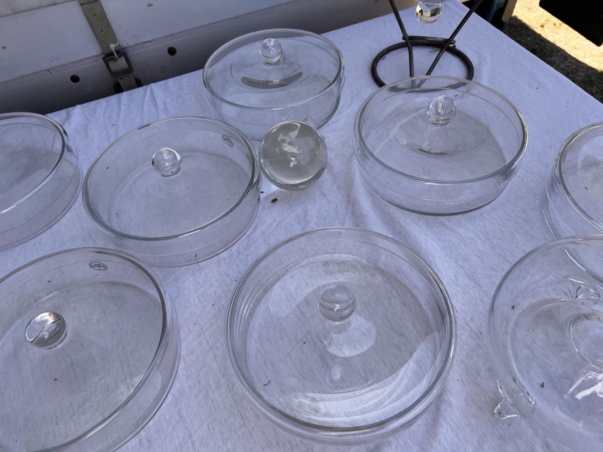 Verres: Glas Schalen mit Deckel (70) – D'occasion à Glattfelden par maa_qcj8 8