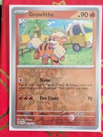 Growlithe - Pokemon Reverse Holo Scarlet Violet Base
