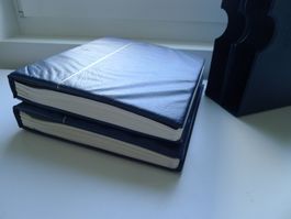4er Block Sammlung in 2 Vordruck Alben 1990-2015