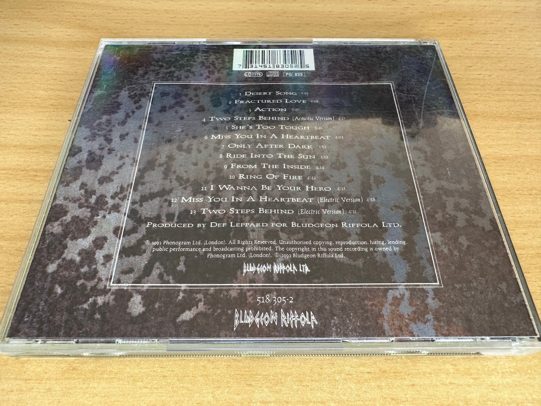 CD: Def Leppard – Retro Active – Usato da Rikon im Tösstal venduto da Alpenmutz 1