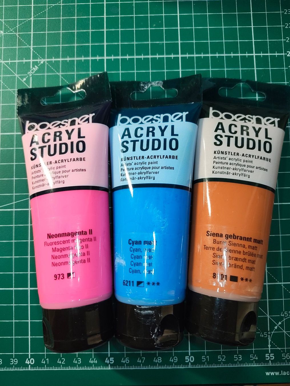 Colori: Acrylfarben Boesner ACRYL STUDIO 100ml – Usato da Zürich venduto da Sal_25