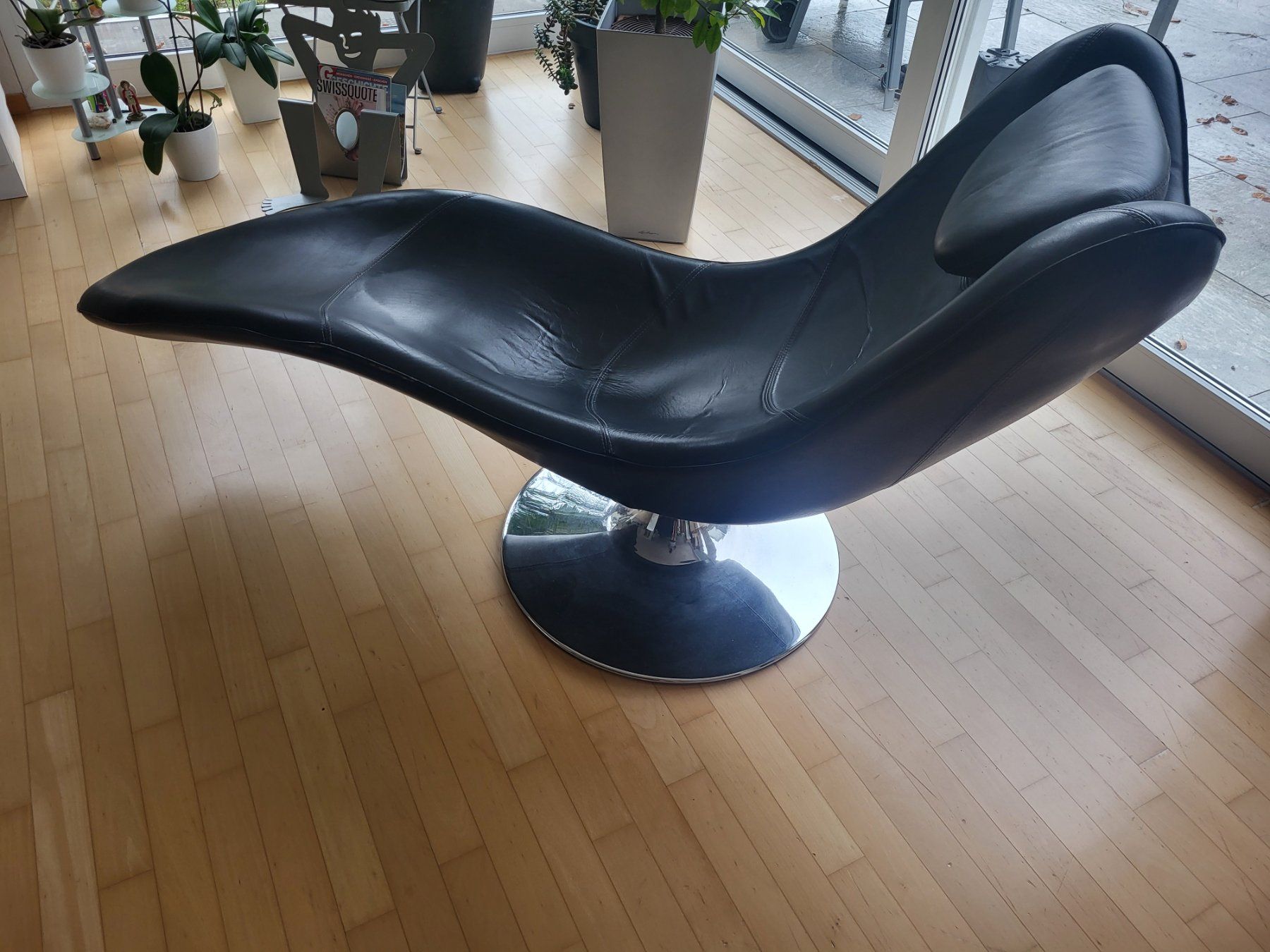 Sedie a sdraio: Designer Ledersessel / Lederliege – Usato da Buchrain venduto da praiero