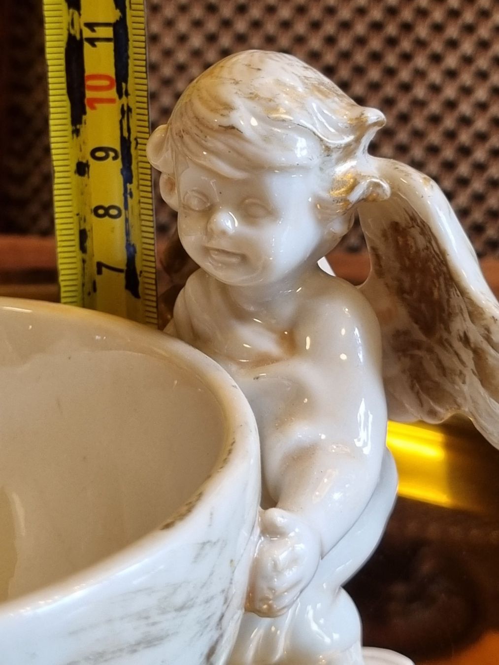 Ciotole: Keramik Dekoschale mit Putti Engeln – Usato da Scharnachtal venduto da devin03 6
