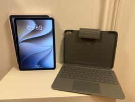IPad Air 11 Wifi 128GB Blau 2024 inkl. Tastatur + Garantie