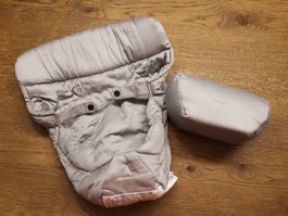 Ergobaby Easy Snug Einsatz für Babytrage, Grau,