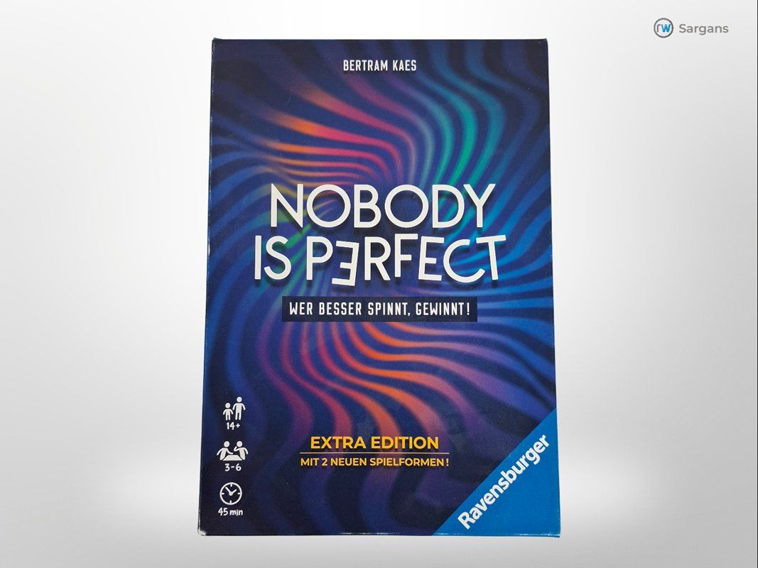 Ravensburger Giochi: RAVENSBURGER Nobody is Perfect Spiel – Usato da Sargans venduto da Restwert_Sargans