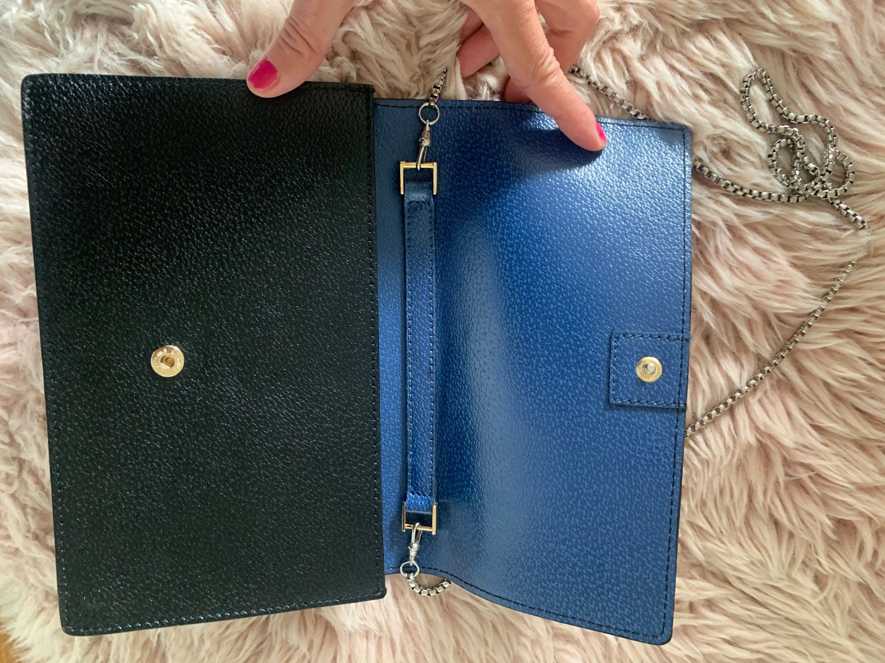 Borse da donna: Gianni chiarini leder tasche schwarz – Usato da Zürich venduto da Nikuska32 1