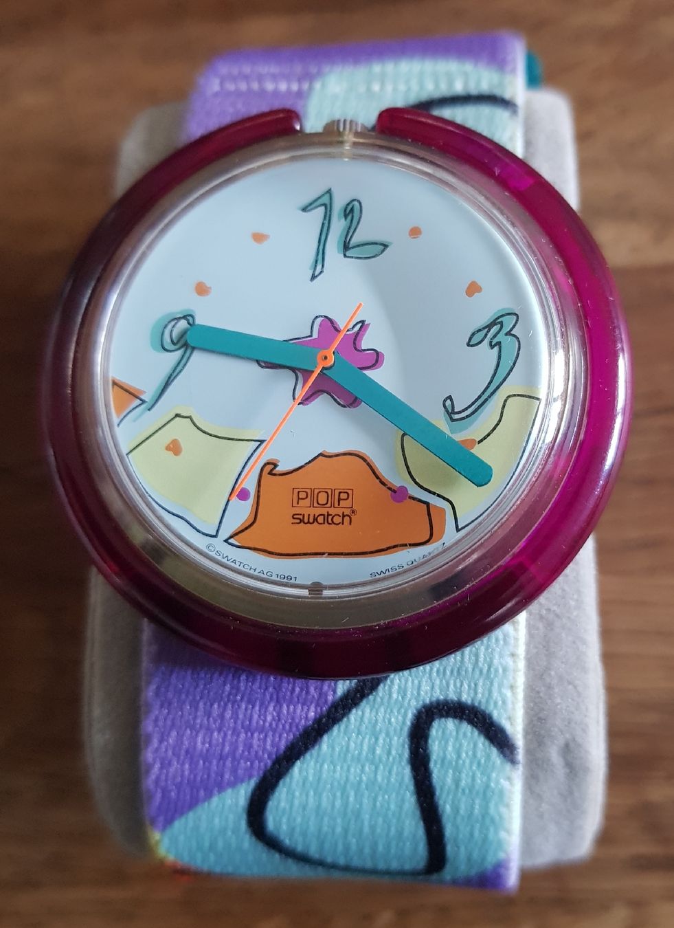 Swatch Orologi: Vintage Armbanduhr Pop Swatch – Usato da Mauensee venduto da Braut-kleid