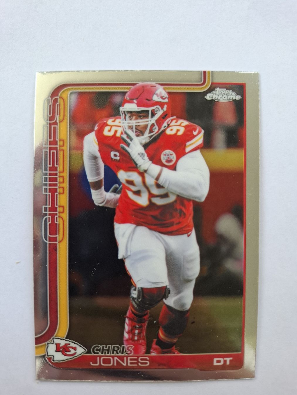 Topps Carte collezionabili: Topps NFL Chris Jones #153 Base card – Nuovo (secondo la descrizione) da Uznach venduto da Dennis.kuster