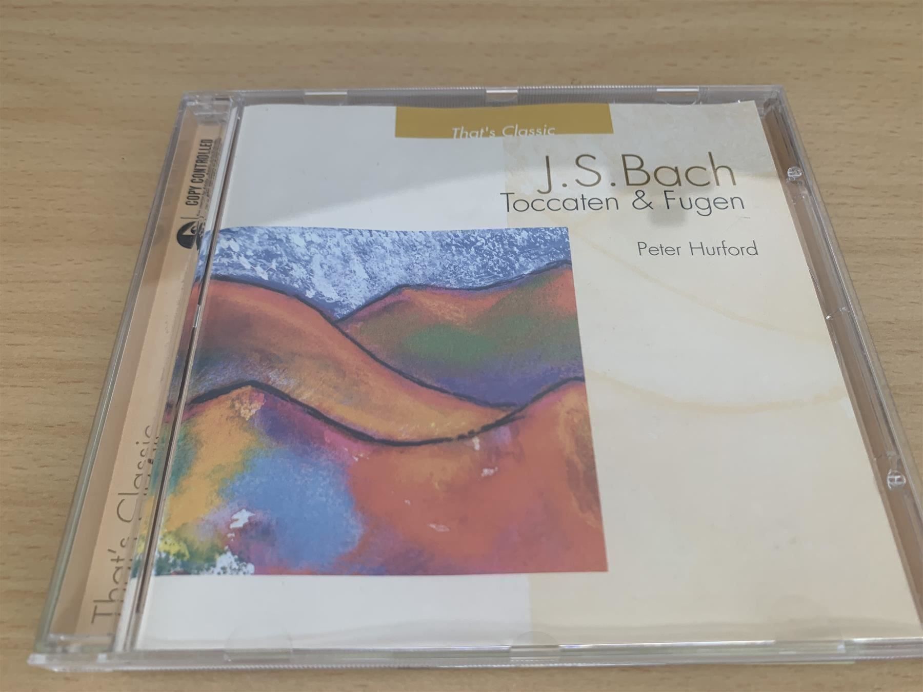 CD: Bach - Toccaten & Fugen - Peter Hurford – Usato da Rikon im Tösstal venduto da Alpenmutz