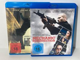The Mechanic & Mechanic 2 Resurection  Blu Ray