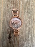 Diesel Damenuhr Roségold Glitzer Zifferblatt