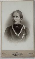 CDV H. Tschopp, Wil, Uzwil - Frau, Mode