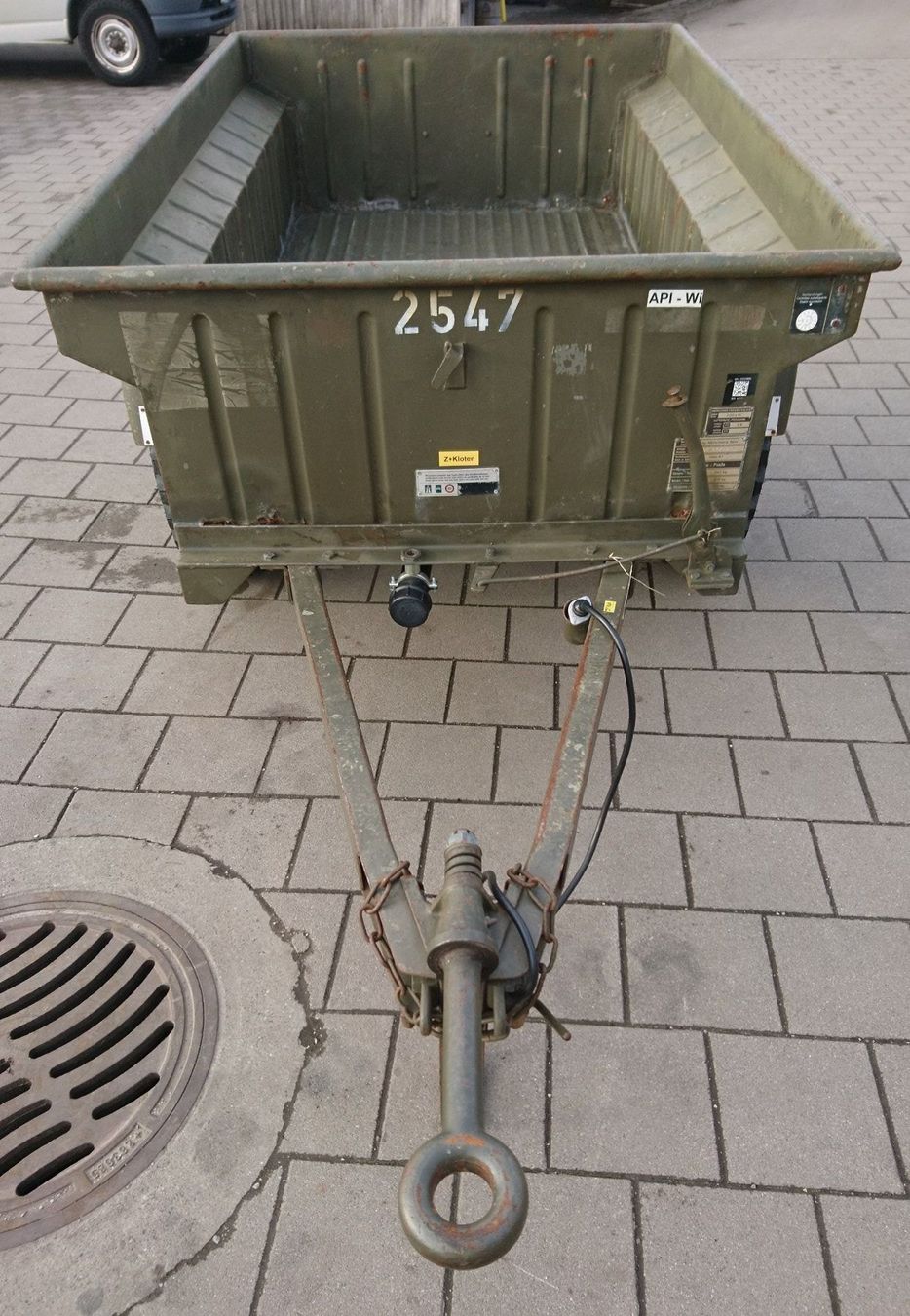 Rimorchi: Militär / Jeep Anhänger – Usato da Gampelen venduto da Schmidi887 4
