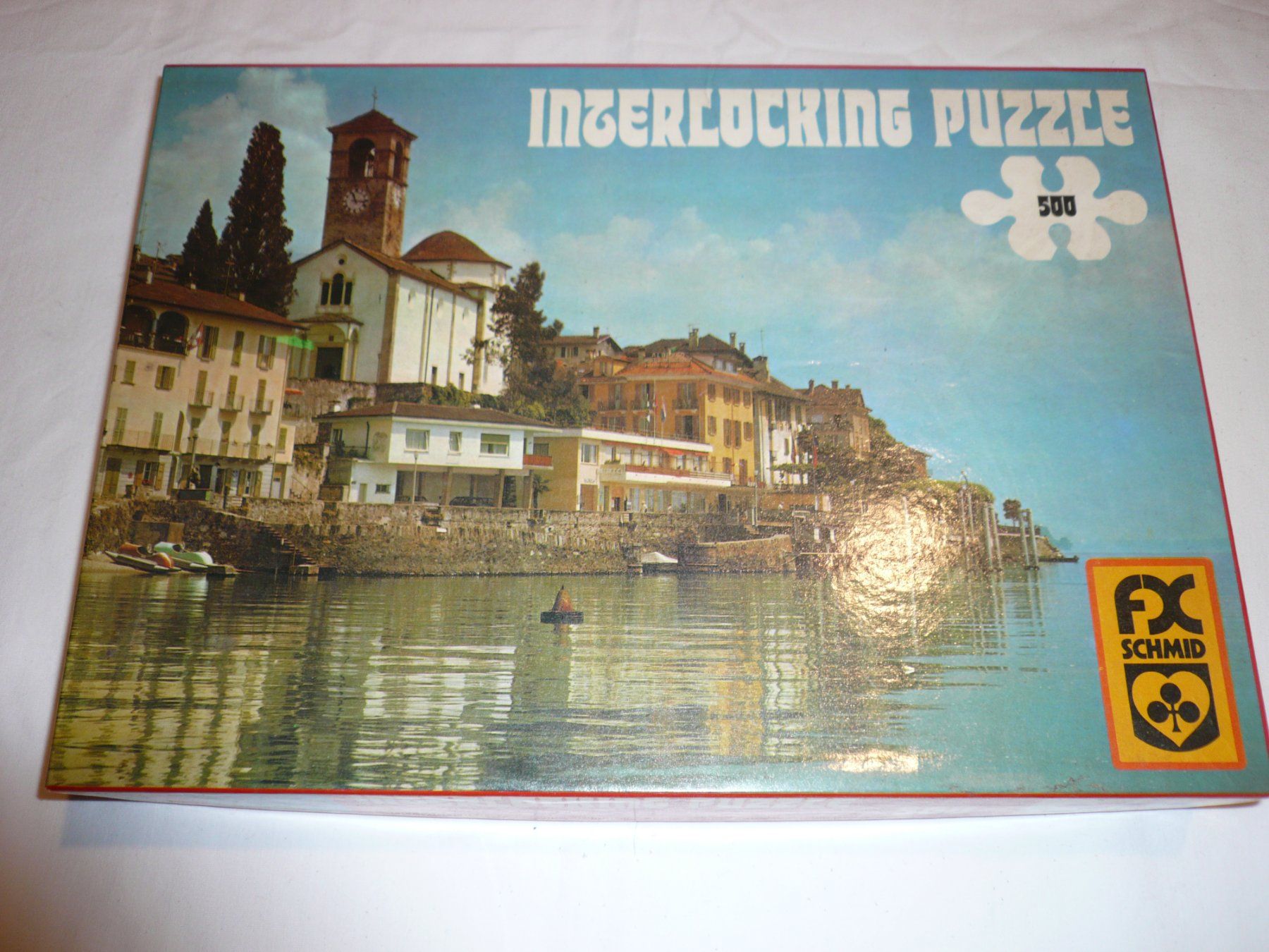 Puzzle: Schmid Interlocking Puzzle, Lago Maggiore Nr. 97 700 – Usato da Rotkreuz venduto da Busa17