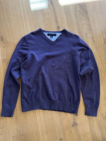 Vintage Tommy Hilfiger Pullover lila Grösse S