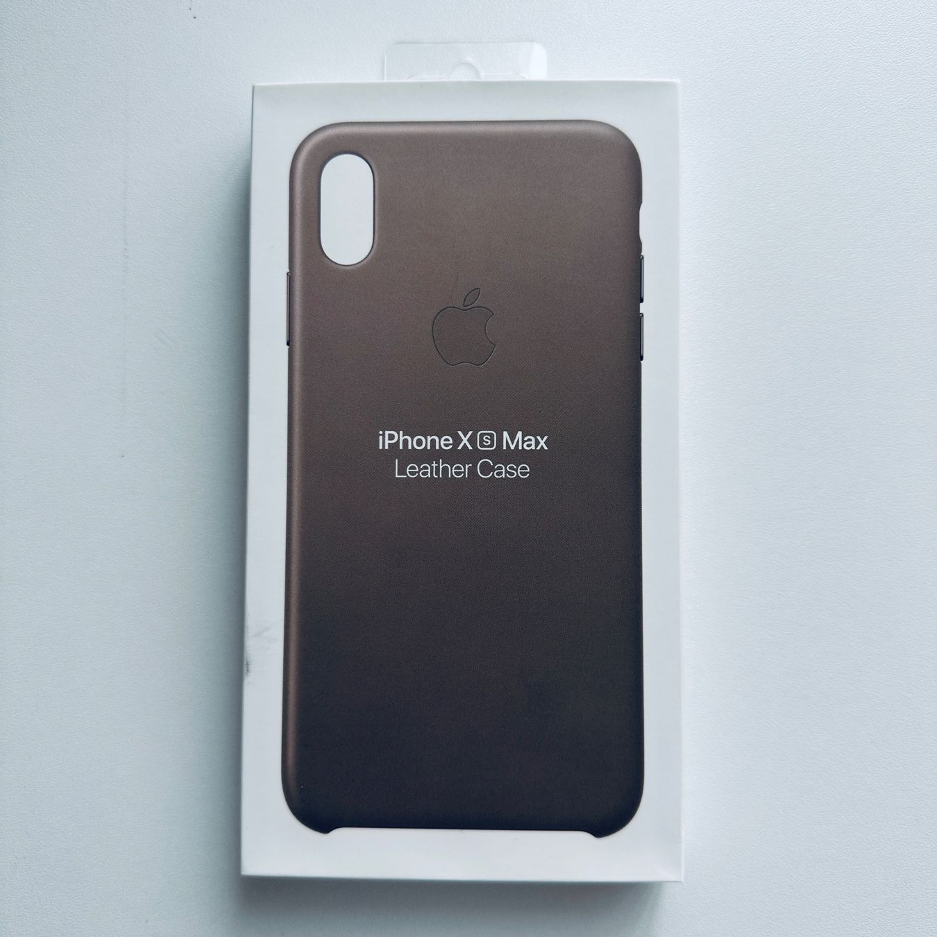 Apple Cover & Protezioni schermo: iPhone XS Max Schutzhülle Apple Leder Case Hülle Cover – Nuovo e nell'imballaggio originale da Basel venduto da MY.AIRPODS.SHOP