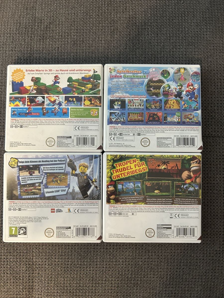 Nintendo Giochi: Super Mario Sammlung Nintendo 3 Ds – Usato da Oftringen venduto da Breza22 1