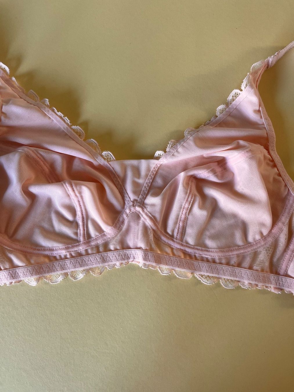 Lascana Altra biancheria intima: LASCANA, Bralette, Grösse 70E, Farbe Hellrosa – Nuovo e nell'imballaggio originale da Rudolfstetten venduto da gst_g7xl 9