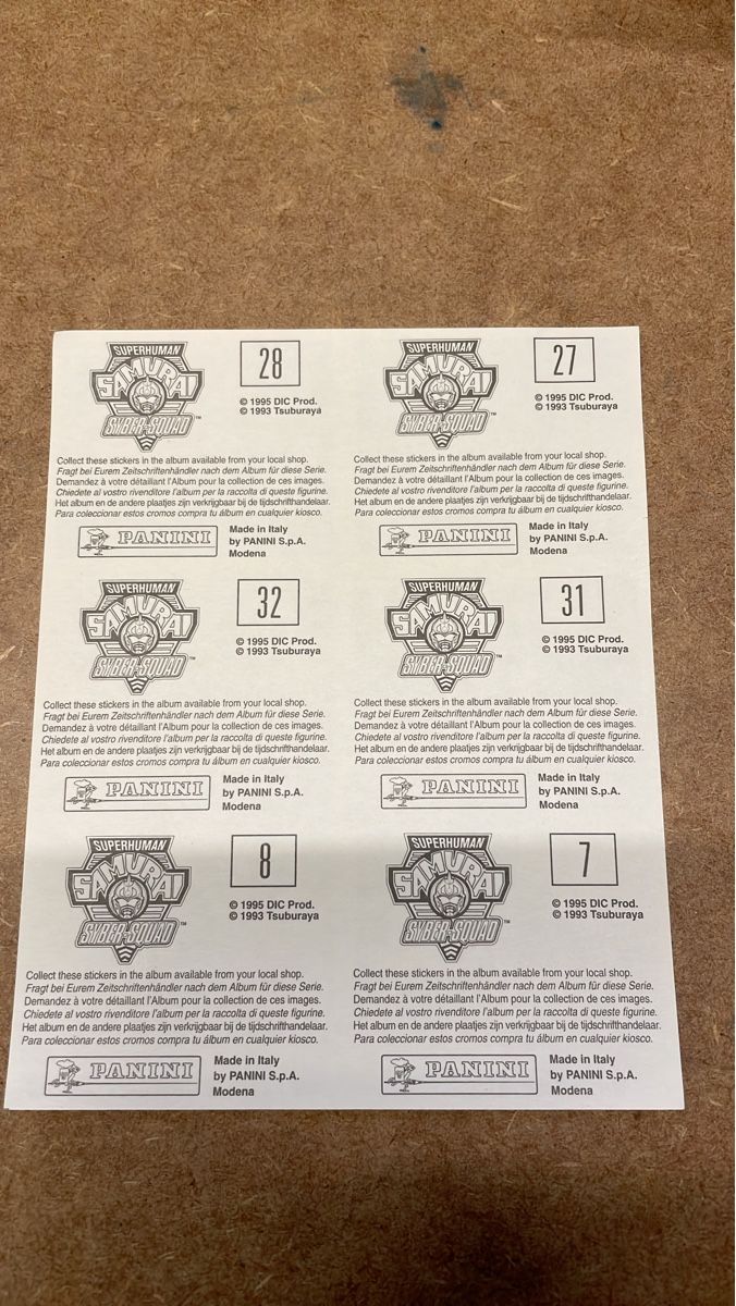 Carte collezionabili: Panini Superhuman Syber Squad Sticker, diverse Nummern – Nuovo (secondo la descrizione) da Therwil venduto da rubininio
