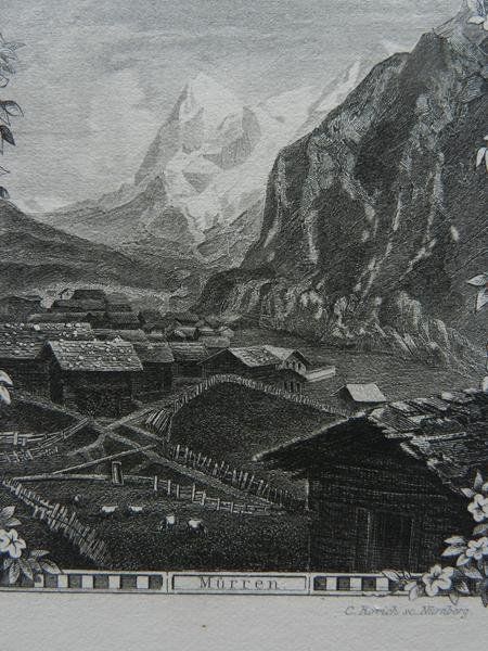 Incisioni: Grindelwald Souvenirblatt – Usato da Risch venduto da Rischli15 7