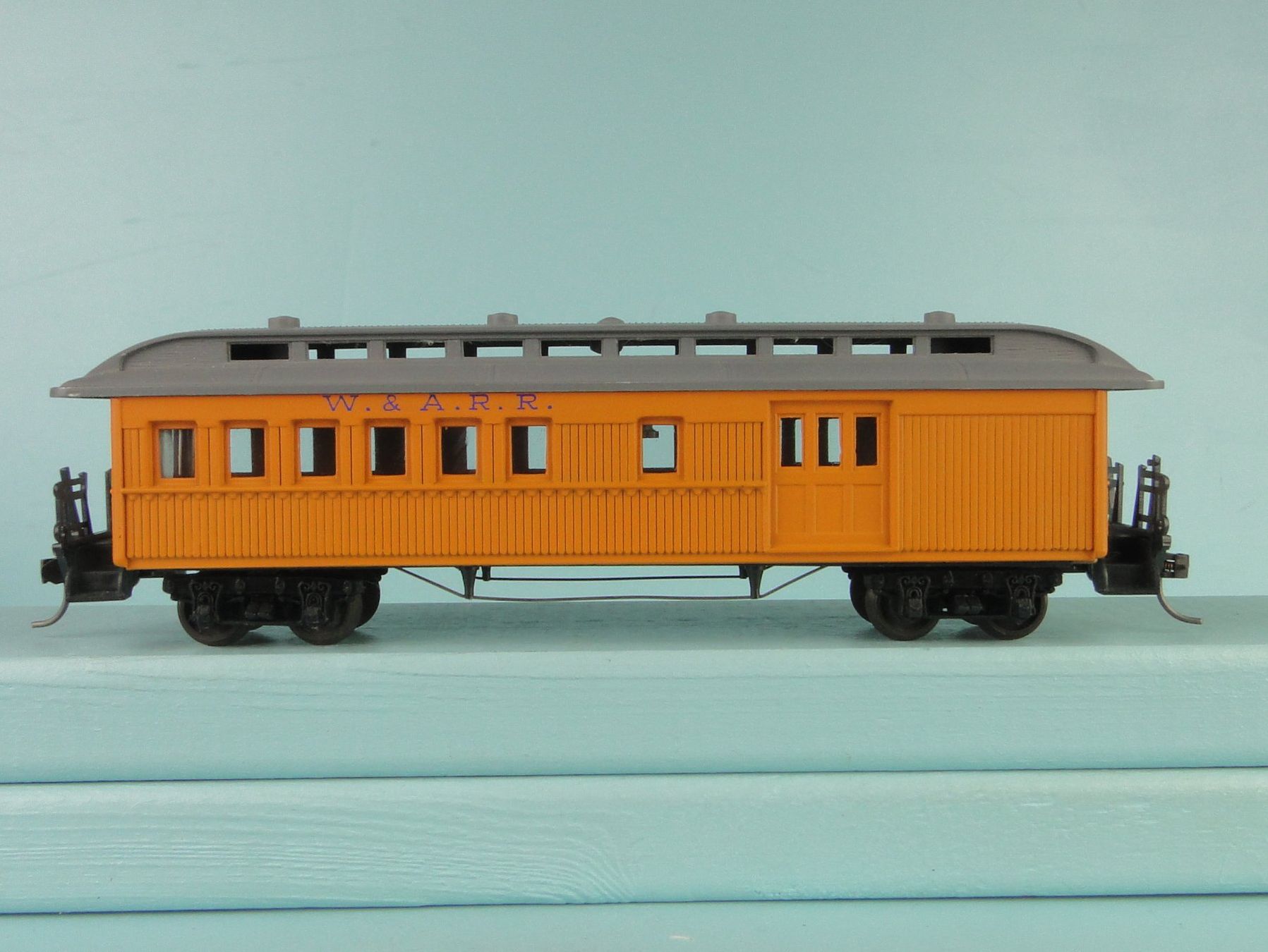 Pocher Modellini di ferrovie: Pocher US W & A R R Combine, Kadee – Usato da Bülach venduto da cann11 3